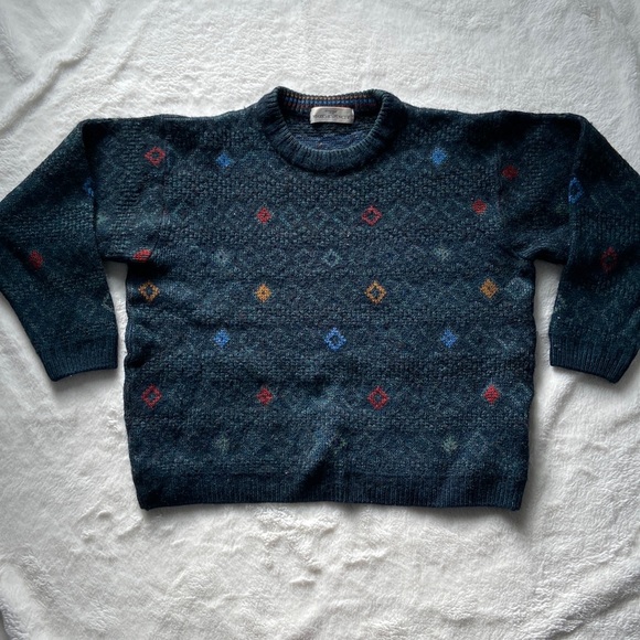 Vintage MARK and SPENCER sweater St Micheal’s MOCK NECK - Picture 2 of 9
